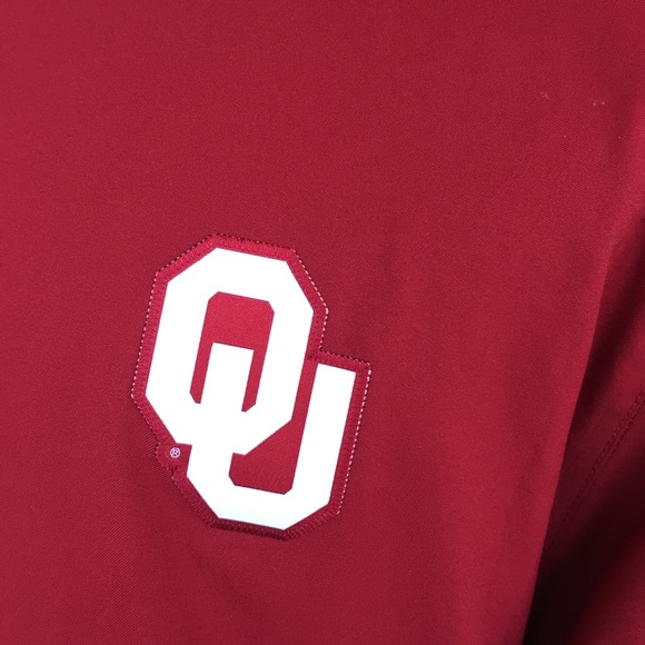 Nike Dri-fit Oklahoma Sooners Full Zip Jacket - Picture 7 of 8